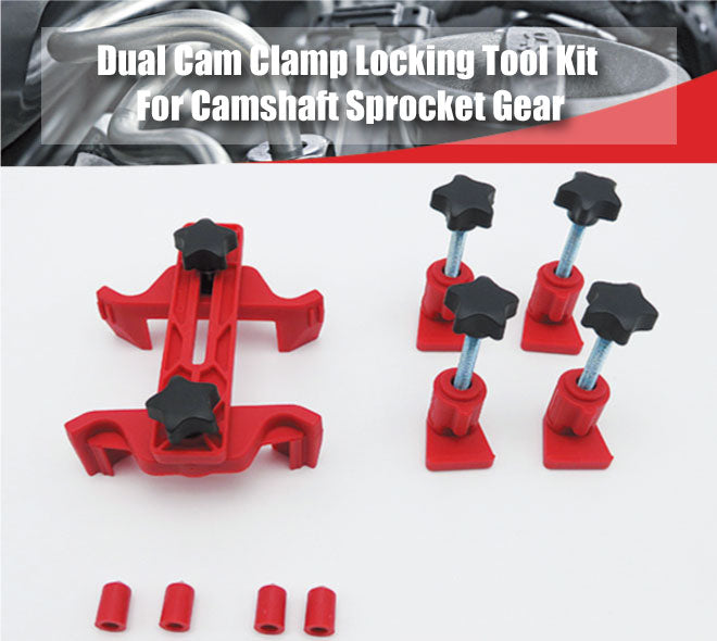 Dual Cam Clamp Locking Tool Kit Camshaft Sprocket Gear – HJL Autoparts